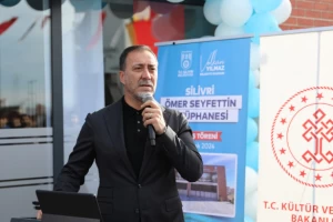 YILMAZ'DAN BİR ESER DAHA: ÖMER SEYFETTİN KÜTÜPHANESİ HİZMETE AÇILDI