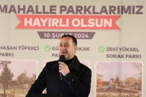 BAŞKAN YILMAZ ALİBEY MAHALLESİ'NDE 3 PARKI BİRDEN AÇTI