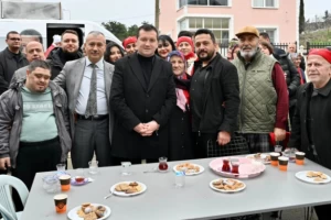 Bora Balcıoğlu, Cumhuriyet Mahallesi'nde Vatandaşlarla Buluştu