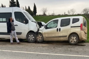 Silivri, Değirmenköy'de trafik kazası