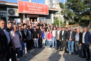 Silivri Belediye Başkanı Balcıoğlu, Gümüşyaka Mahallesinde Vatandaşlarla Bayramlaştı