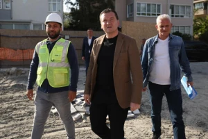 Silivri Belediye Başkanı Bora Balcıoğlu Gençlik ve Kültür Merkezi İnşaatını İnceledi