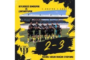 Çantaköyspor deplasmanda yendi; 2-3