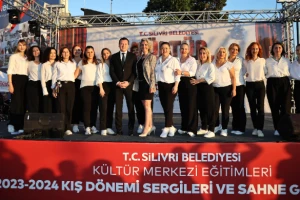 Silivri Belediyesi Kültür Merkezi'nin Dönem Sonu Etkinlikleri Coşkuyla Kutlandı