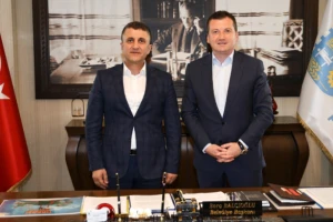 Başkan Balcıoğlu, Cumhuriyet Başsavcısı Nihat Demir'i Ağırladı