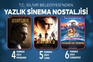Silivri Belediyesi'nden Ücretsiz Yazlık Sinema Gösterimi Başlıyor