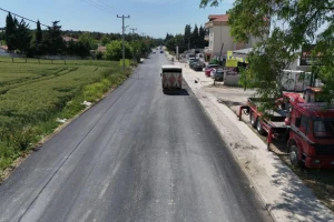 Ortaköy Mahallesi Hümayun Caddesi’nde Asfaltlama Çalışmaları Tamamlandı