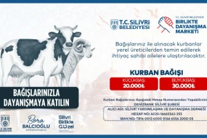 Silivri Belediyesi’nden Kurban Bayramı’nda Dayanışma Çağrısı