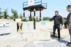 Başkan Balcıoğlu, Afet Eğitim Parkuru Açılışı Öncesi Hazırlıkları İnceledi