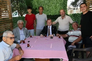 Başkan Balcıoğlu’ndan Gazitepe’de Taziye Ziyareti ve Vatandaş Buluşması
