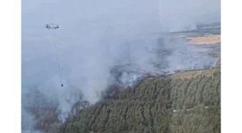 Tekirdağ Şarköy’deki yangında son durum... 15 uçak, 19 helikopter seferber