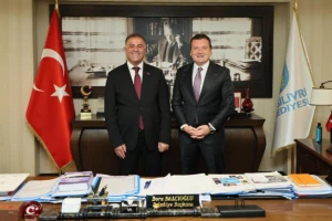 Başkan Balcıoğlu, İBB Başkan Vekili Nuri Aslan’ı ağırladı