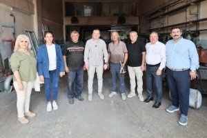 Başkan Balcıoğlu Sanayi Sitesi’nde Esnafları Ziyaret Etti