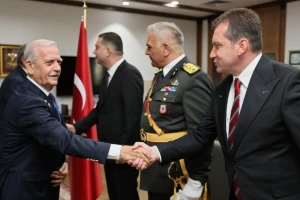 Başkan Balcıoğlu, Zafer Bayramı Bayramlaşma Törenine katıldı