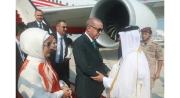 Cumhurbaşkanı Erdoğan Katar’da