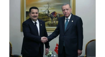Cumhurbaşkanı Erdoğan, Katar’da Irak Başbakanı ile görüştü