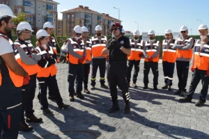 SAK Ekipleri BOTAŞ Silivri İşletme Müdürlüğüne eğitim düzenliyor