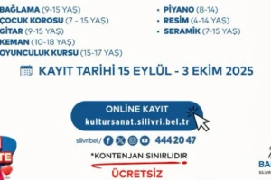 Silivri Belediyesi Kültür Merkezi Kış Dönemi Kurs Kayıtları Başladı!
