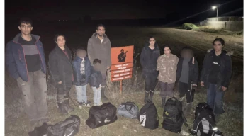Edirne Uzunköprü’de 16 kaçak göçmen yakalandı
