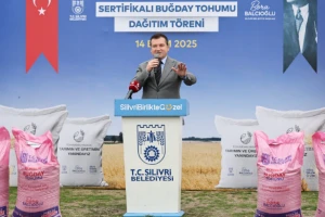 Silivri Belediyesi’nden Çiftçiye Destek: Sertifikalı Buğday Tohumu Dağıtımı Başladı