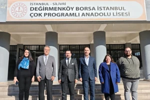 İlçe Milli Eğitim Müdürü Damat’tan Değirmenköy Borsa İstanbul ÇPAL’e Ziyaret