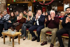 Başkan Balcıoğlu, EYKOM’da yılbaşı partisine katıldı