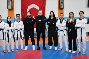 Başkan Balcıoğlu, Silivri Taekwondo Kulübü’nün düzenlediği kuşak törenine katıldı