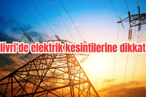 BEDAŞ’tan Silivri’de Geniş Kapsamlı Elektrik Kesintisi