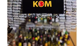 Binlerce şişe ele geçti... 81 ilde kaçak ve sahte alkole darbe!