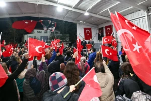 Danamandıra Mahallesi’nde orman katliamına karşı miting düzenlendi