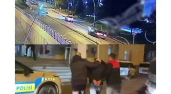 Polislerin üzerine araç sürdü, tutuklandı