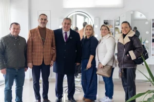 SİBESO Başkanı Nuray Koçer Gümüşyaka Esnafını Ziyaret Etti