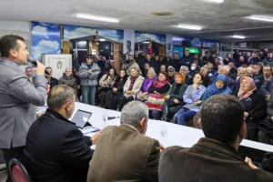 Başkan Balcıoğlu, Gümüşyaka’da konuştu: “Bayrağımıza uzanan o eller bizim kardeşliğimizi zedeleyemez”