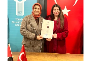 Değirmenköy BİST ÇPAL Müdür Yardımcısı Yeşim Oğuzer’e Başarı Belgesi