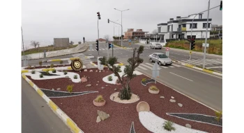 Tekirdağ’ın cadde ve kavşaklarına iklim dostu dokunuş