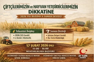 Değirmenköy Muhtarlıklarından Üreticilere Destek Çağrısı