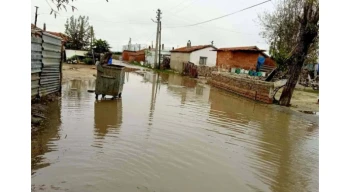 İpsala Köprü Mahallesi sular altında... 30 yıllık soruna kalıcı çözüm çağrısı