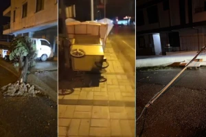 Şiddetli Rüzgâr Değirmenköy’de Hasara Yol Açtı