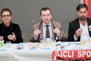 Başkan Balcıoğlu, Büyükkılıçlı Spor Kulübü’nün iftarına katıldı