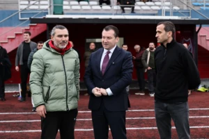 Başkan Balcıoğlu’ndan Ortaköy Stadı’na ziyaret