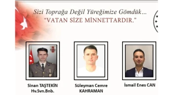 Cumhurbaşkanı Erdoğan’dan helikopter kazasındaki şehitlere taziye mesajı