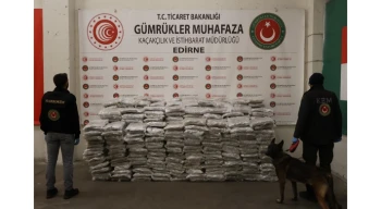 Kapıkule’de 1,4 ton esrar ele geçirildi