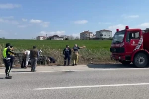 Değirmenköy E-5’te Korkutan Kaza: Araç Takla Attı, 3 Yaralı