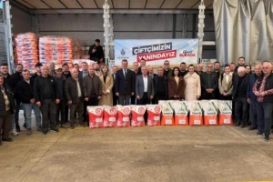 DEĞİRMENKÖY’DE İBB’DEN AYÇİÇEK TOHUMU DESTEĞİ
