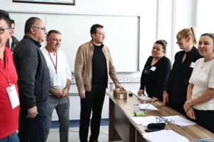 Silivri’de Bulgaristan Seçimleri İçin Sandık Yoğunluğu