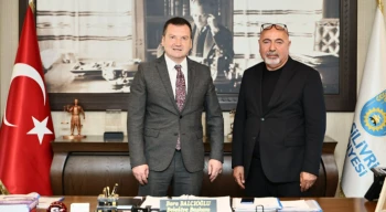 Başkan Balcıoğlu, Silivri Emlakçılar Derneği başkanını ağırladı