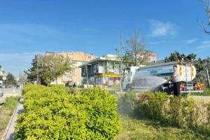 Silivri Belediyesi çevre düzenleme çalışmalarını sürdürüyor