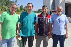 Silivri İlçe Tarım'dan Üreticiye Destek Ziyareti