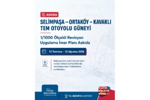 Silivri’de 3 Mahalleyi Kapsayan 1/1000 Ölçekli İmar Planı Askıda