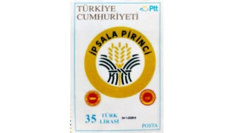 İpsala Pirinci posta pulunda